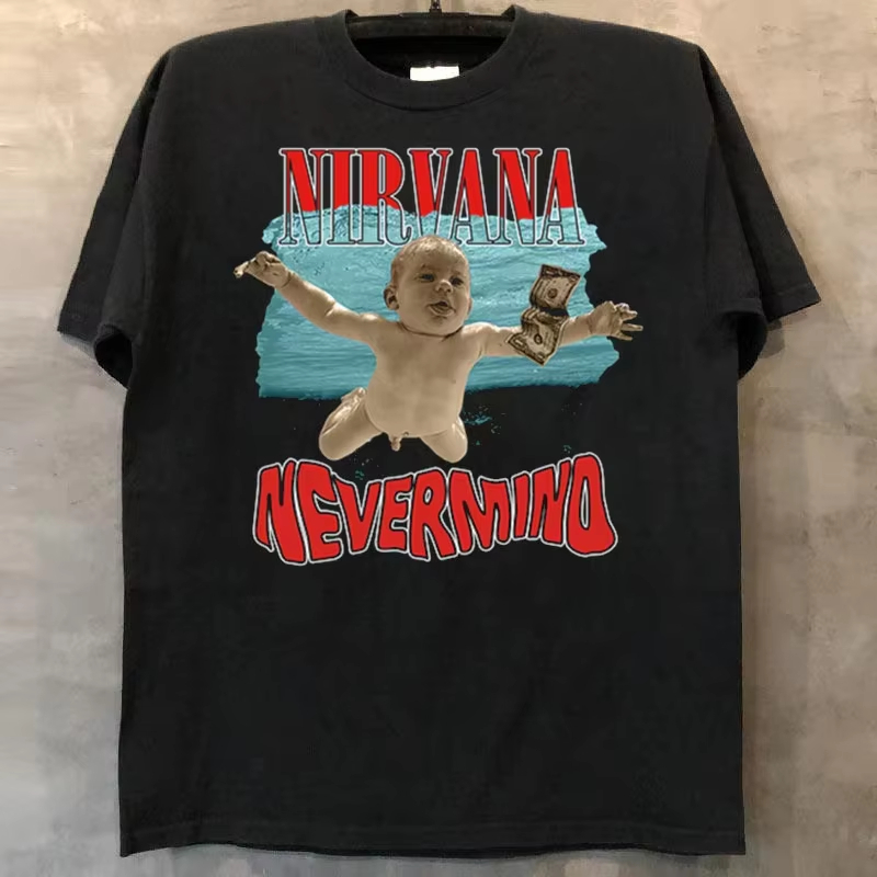 Poster Men Fashion - Nirvana Nevermind Komik Klasik Poster Baskılı