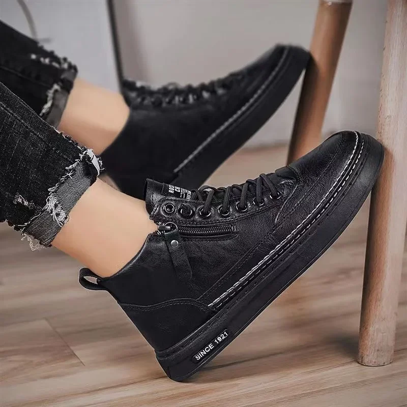 Mens Fashion Trainers - Erkek ayakkabıları moda yüksek Top spor