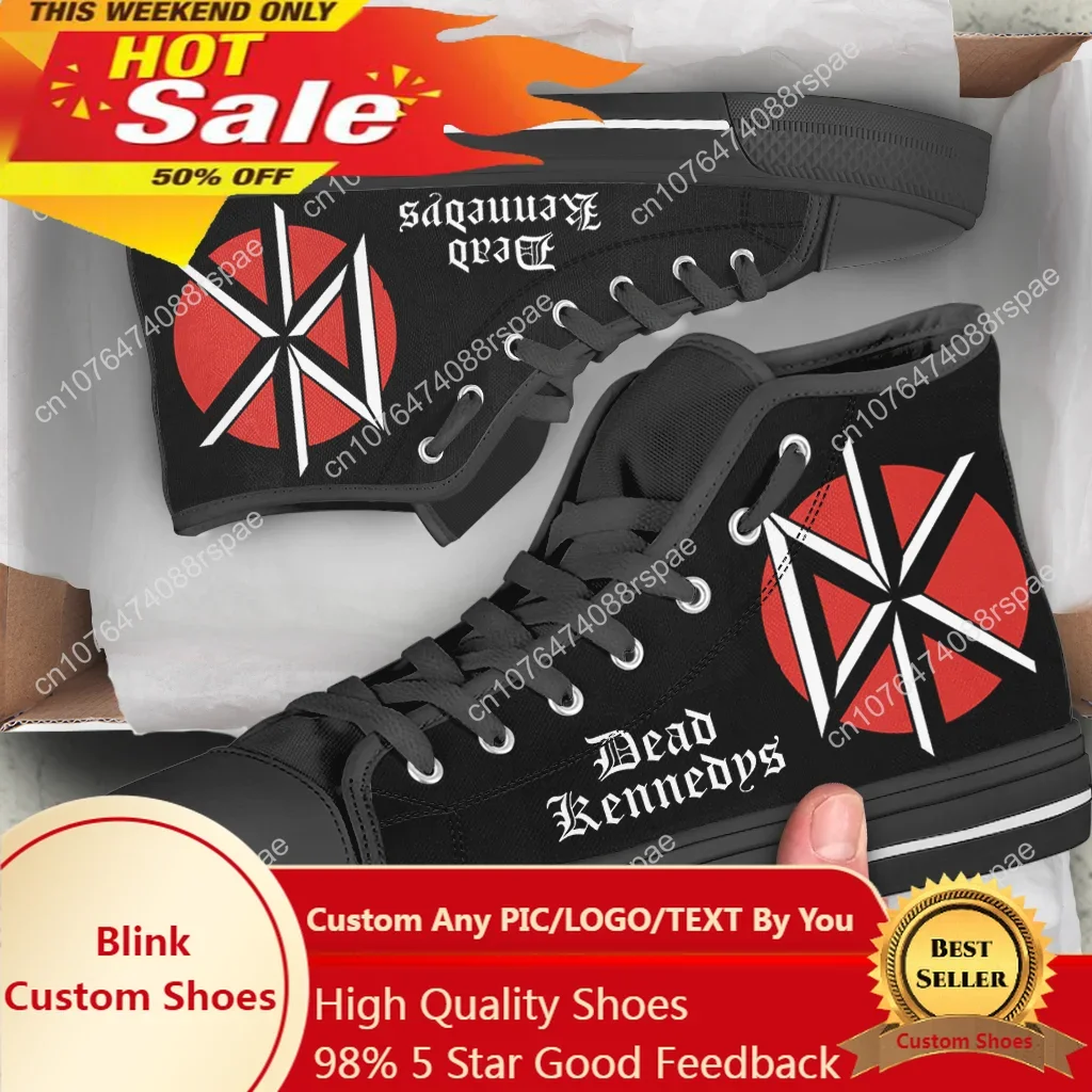 Mens Fashion Trainers - Dead Kennedys Erkek Kadın Yüksek Kaliteli