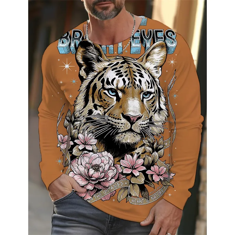 3D Baskılı, Rahat Kesim, Uzun  - Mens Fashion Clothes incelemesi ve fiyatı
