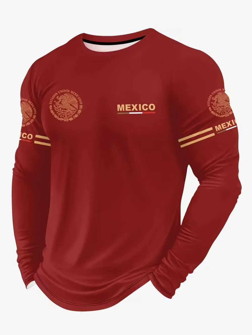 Erkek Meksika Kartal Baskılı T - Mens Fashion Clothes incelemesi ve fiyatı