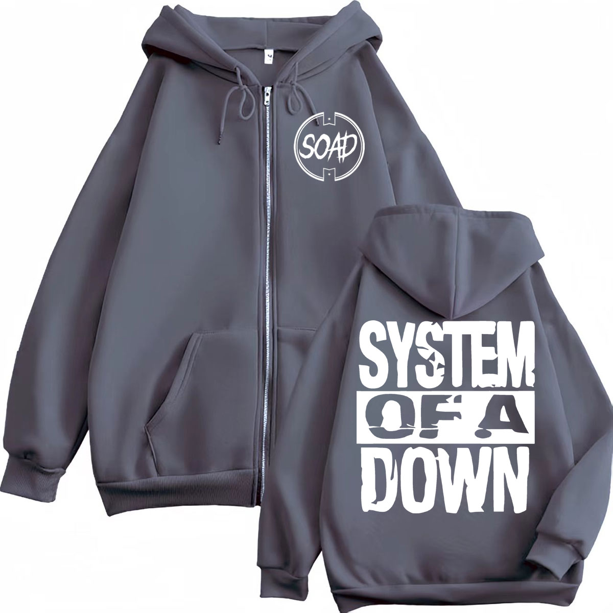 Rock Band System of A Down Bas - Mens Fashion Zip Up Hoodies incelemesi ve fiyatı