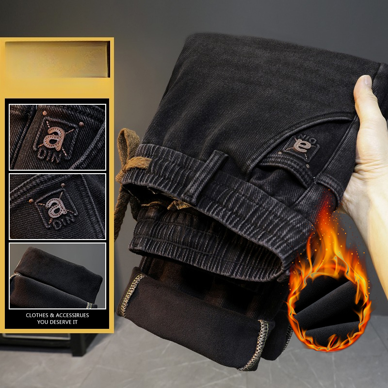 Erkekler için Yeni Sezon Kışlı - Men'S Fashion Grey Jeans incelemesi ve fiyatı
