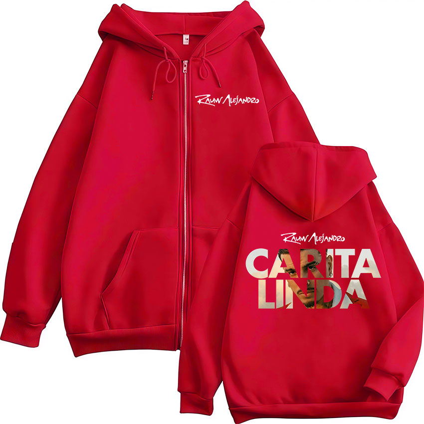 Rauw Alejandro Carita Linda 20 - Mens Fashion Zip Up Hoodies incelemesi ve fiyatı